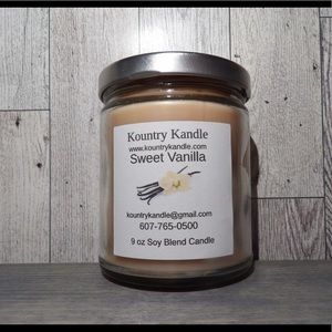 Sweet Vanilla Scented Candle